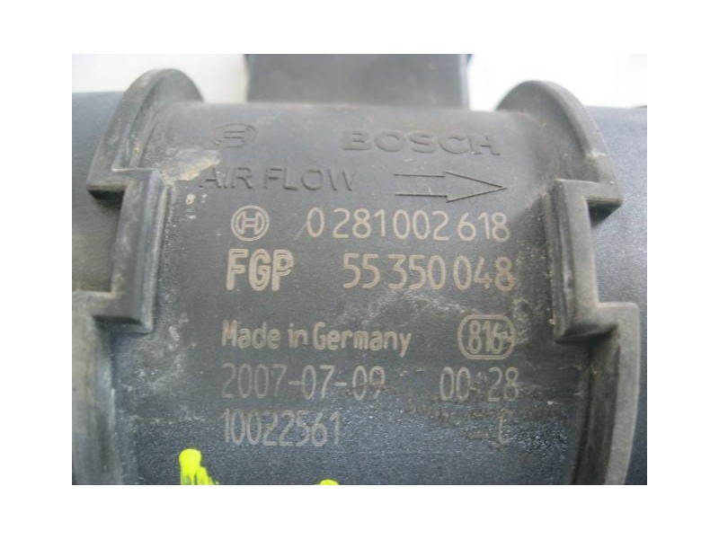 Recambio de caudalimetro : suzuki sx4 : 1.9 /d19aa (119,68cv) 5p [2008] para suzuki sx4 1.9 /d19aa referencia OEM IAM 0281002618