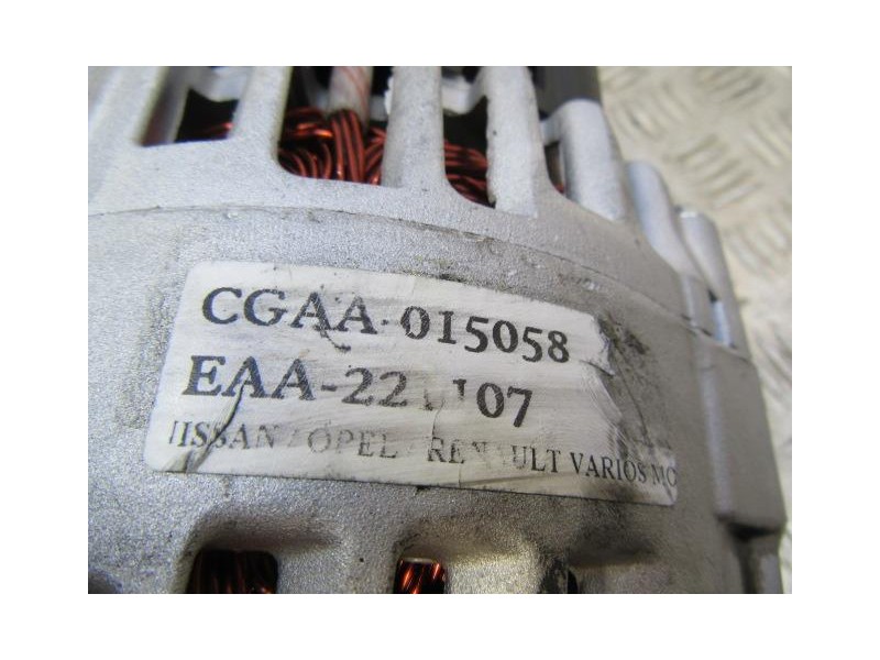 Recambio de alternador : renault laguna : 2.0 dci (149,56cv) [2006] para renault laguna 2.0 dci referencia OEM IAM CGAA-015058  
