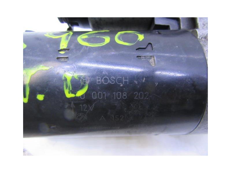 Recambio de motor arranque : fiat punto : 1.9 d (85,65cv) [2005] para fiat punto 1.9 d referencia OEM IAM 0001108202BOSCH  