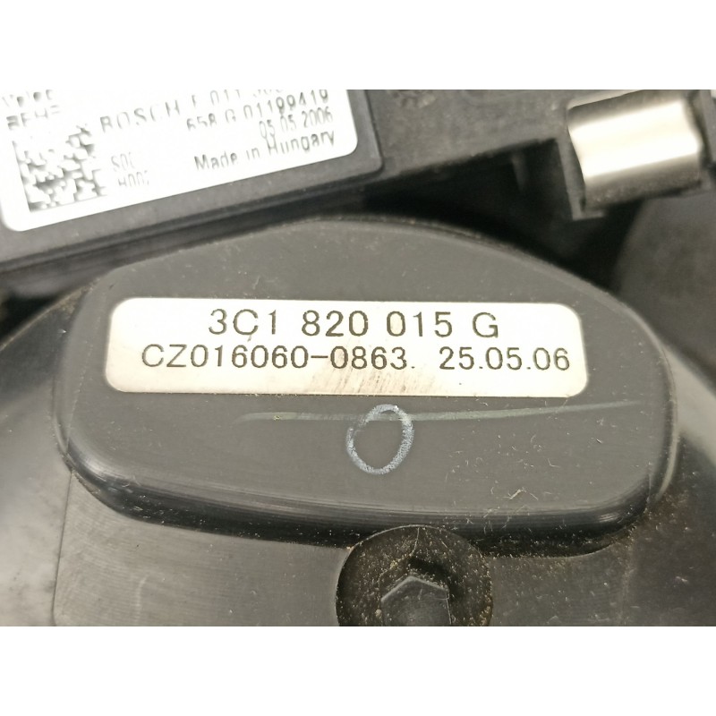Recambio de motor calefaccion para volkswagen golf v 1.9 tdi bxe - 1k - 5v referencia OEM IAM 3C1820015G CZ0160600863 3C0907521