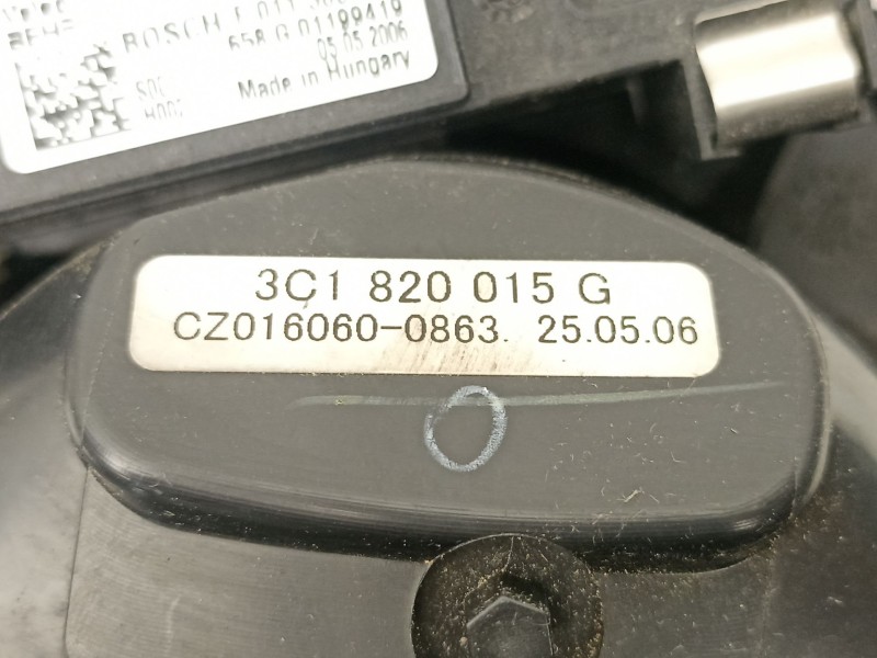 Recambio de motor calefaccion para volkswagen golf v 1.9 tdi bxe - 1k - 5v referencia OEM IAM 3C1820015G CZ0160600863 3C0907521