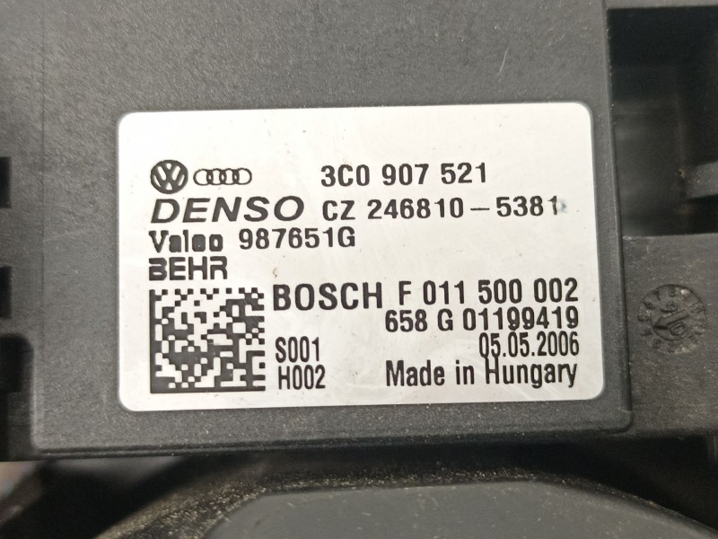 Recambio de motor calefaccion para volkswagen golf v 1.9 tdi bxe - 1k - 5v referencia OEM IAM 3C1820015G CZ0160600863 3C0907521