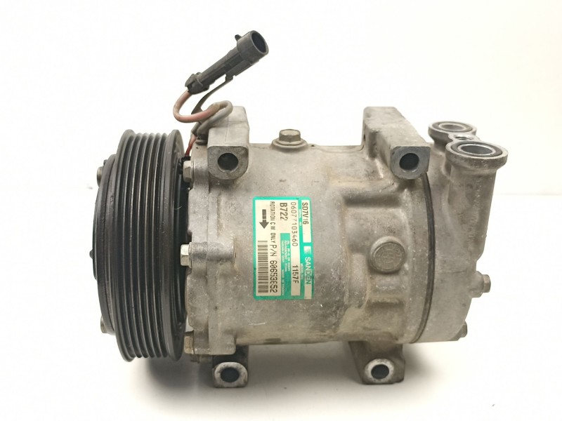Recambio de compresor aire acondicionado para alfa romeo 147 1.6 g referencia OEM IAM 60653652 SD7V161157F 