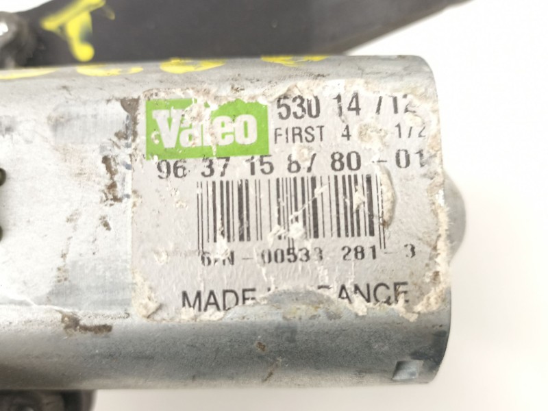 Recambio de motor limpia trasero peugeot 307 20 hdi 8973cv 2003 para peugeot 307 2.0 hdi referencia OEM IAM 963715878001  