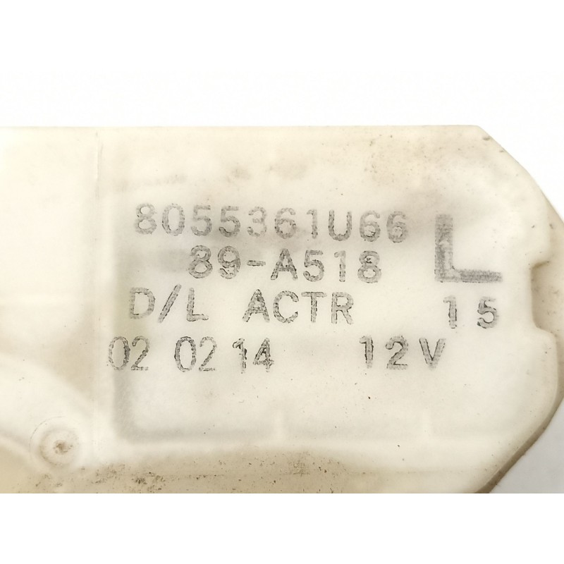 Recambio de cerradura puerta delantera izquierda para nissan almera ii hatchback (n16) 2.2 di referencia OEM IAM 8055361U66  