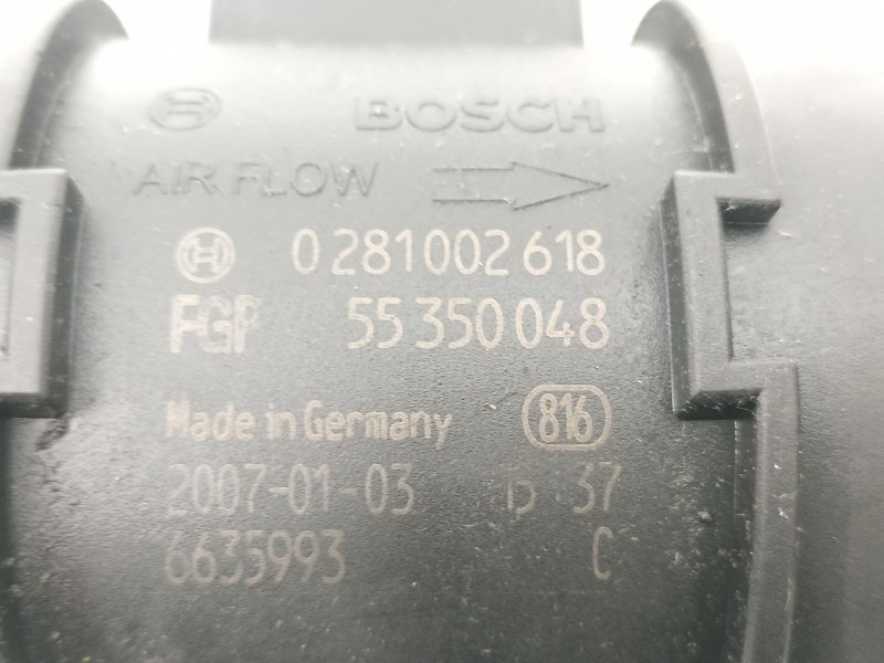 Recambio de caudalimetro para opel astra h (a04) 1.7 cdti (l48) referencia OEM IAM 55350048 0281002618 