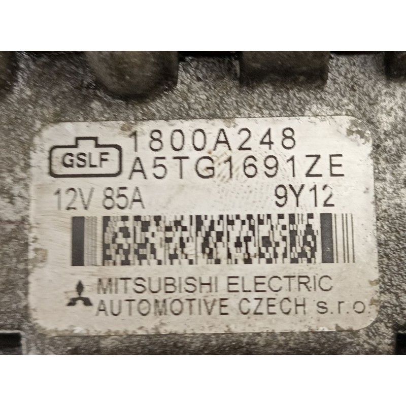 Recambio de alternador para mitsubishi colt vi (z3_a, z2_a) 1.3 (z21a) referencia OEM IAM 1800A248  