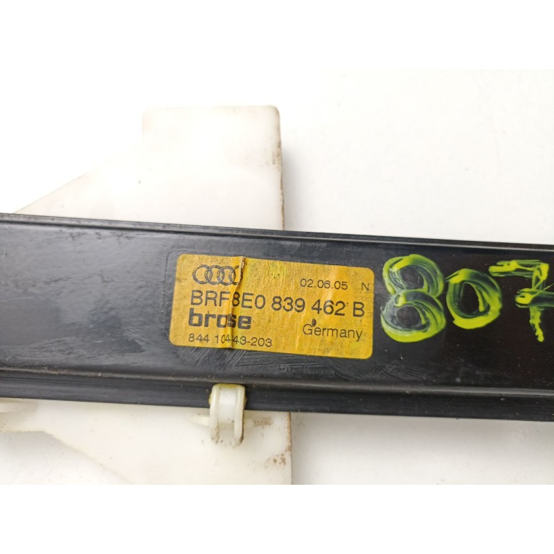 Recambio de elevalunas trasero derecho para audi a4 b7 (8ec) 2.0 tfsi referencia OEM IAM 8E0839462B 5WK47011EBF 8E0959802A
