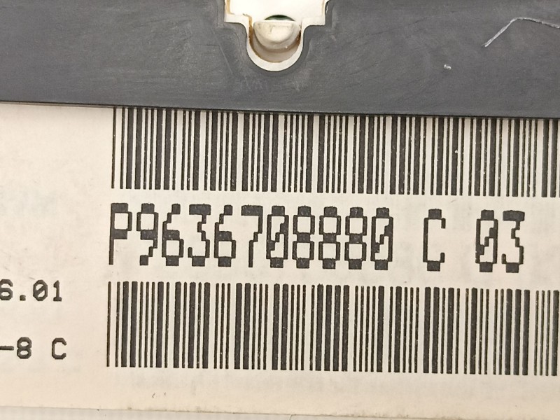 Recambio de cuadro instrumentos para peugeot 307 (3a/c) 2.0 hdi 90 referencia OEM IAM 9636708880  