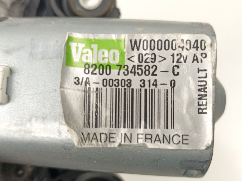 Recambio de motor limpia trasero para dacia duster ambiance 4x2 referencia OEM IAM 8200734582 W000004040 