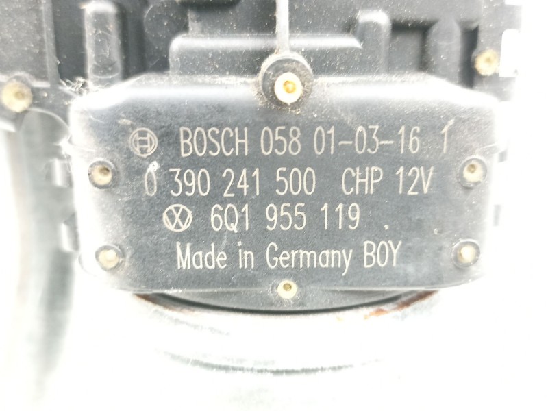 Recambio de motor limpia delantero para skoda fabia 1.9 d -asy referencia OEM IAM 6Q1955119 0390241500 
