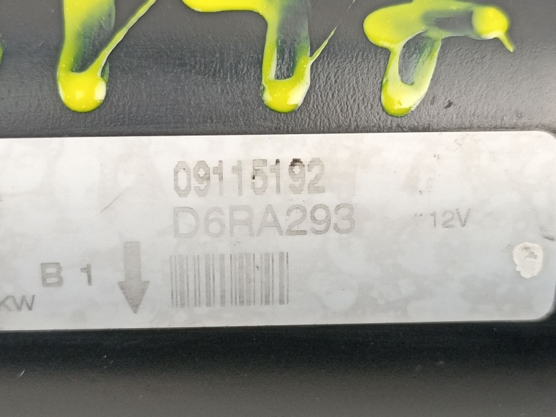 Recambio de motor arranque para opel astra h (a04) 1.4 (l48) referencia OEM IAM 9115192 D6RA293 