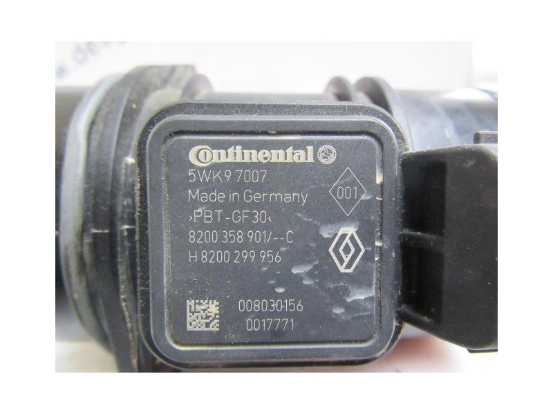 Recambio de caudalimetro : renault clio : 1.5 dci (67,98cv) [2010] para renault clio 1.5 dci referencia OEM IAM 5WK97007  