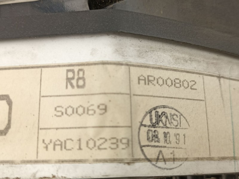 Recambio de cuadro instrumentos para rover 216 1.6 g 16v -d1ga8 coupe referencia OEM IAM YAC10239  AR00802