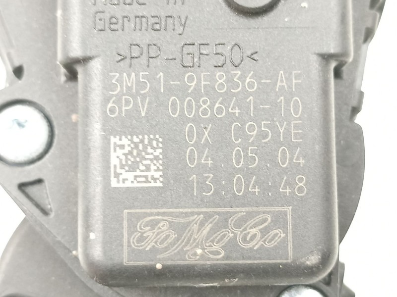 Recambio de potenciometro aceleracion para ford focus c-max 2.0 referencia OEM IAM 3M519F836AF 6PV00864110 