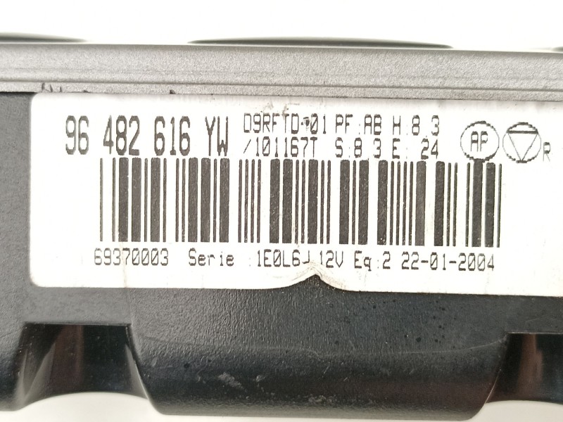 Recambio de mandos calefaccion aire para peugeot 406 2.0 d referencia OEM IAM 96482616YW 69370003 