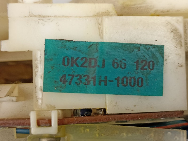 Recambio de mando luces y limpias para kia sephia ii sedan (fa) 1.6 i referencia OEM IAM 0K2DJ66120  