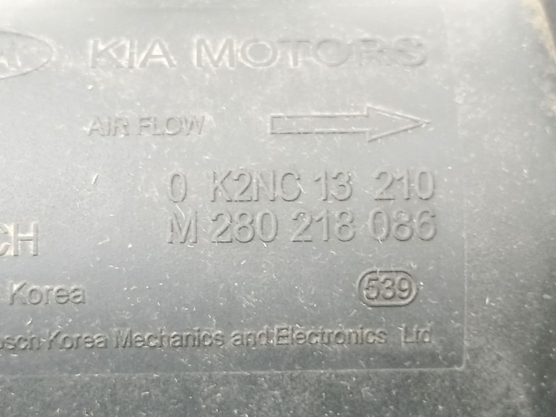 Recambio de caudalimetro para kia sephia ii sedan (fa) 1.6 i referencia OEM IAM 0K2NC13210 M280218086 