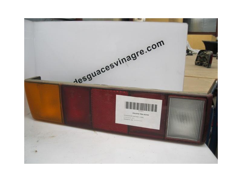 Recambio de piloto trasero dch. : volkswagen santana : 2.0 g 2.0-g ( js ) [1986] para volkswagen santana 2.0 g 2.0-g ( js ) refe