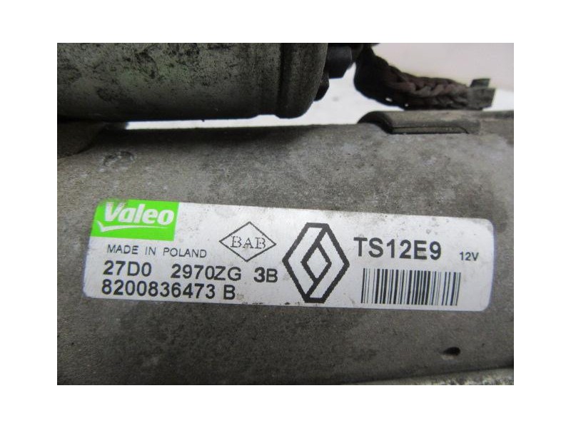 Recambio de motor arranque : renault clio : 1.5 dci (67,98cv) [2010] para renault clio 1.5 dci referencia OEM IAM 8200836473B  