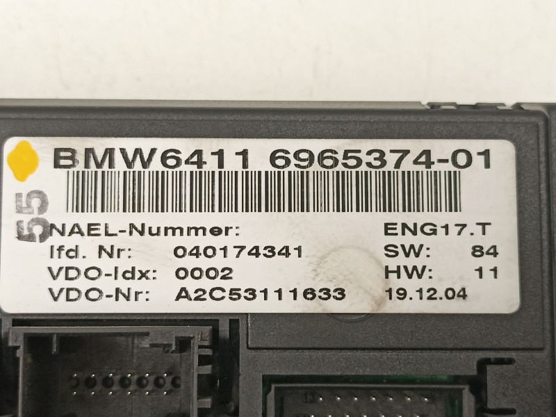 Recambio de mandos calefaccion aire para bmw 1 (e87) 118 d referencia OEM IAM 64116965374 A2C53111633 