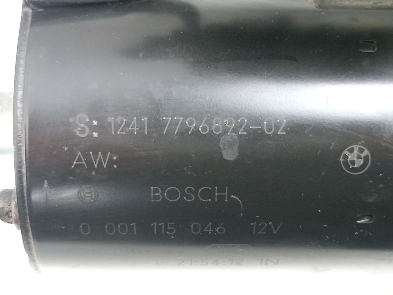 Recambio de motor arranque para bmw 1 (e87) 118 d referencia OEM IAM 12417796892 0001115046 