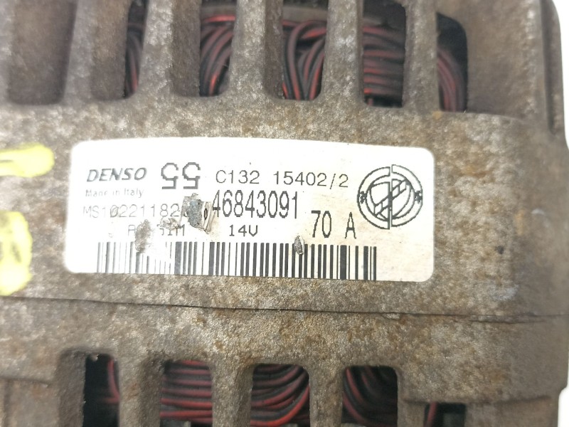 Recambio de alternador para fiat punto berlina (188) 1.2 16v cat referencia OEM IAM 46843091  