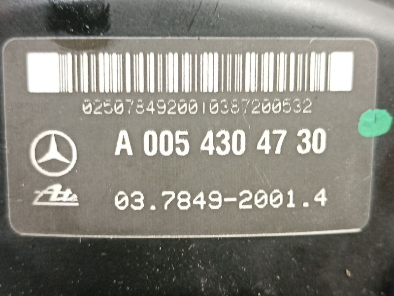 Recambio de servofreno para mercedes-benz clase c coupé (cl203) c 200 cdi (203.707) referencia OEM IAM A0054304730 03784920014 