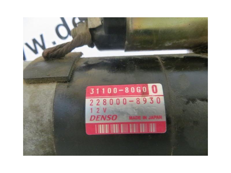 Recambio de motor arranque : suzuki liana : 1.6g/m16a (106cv)5p [2003] para suzuki liana 1.6g/m16a (106cv 1.6g/m16a 5p referenci