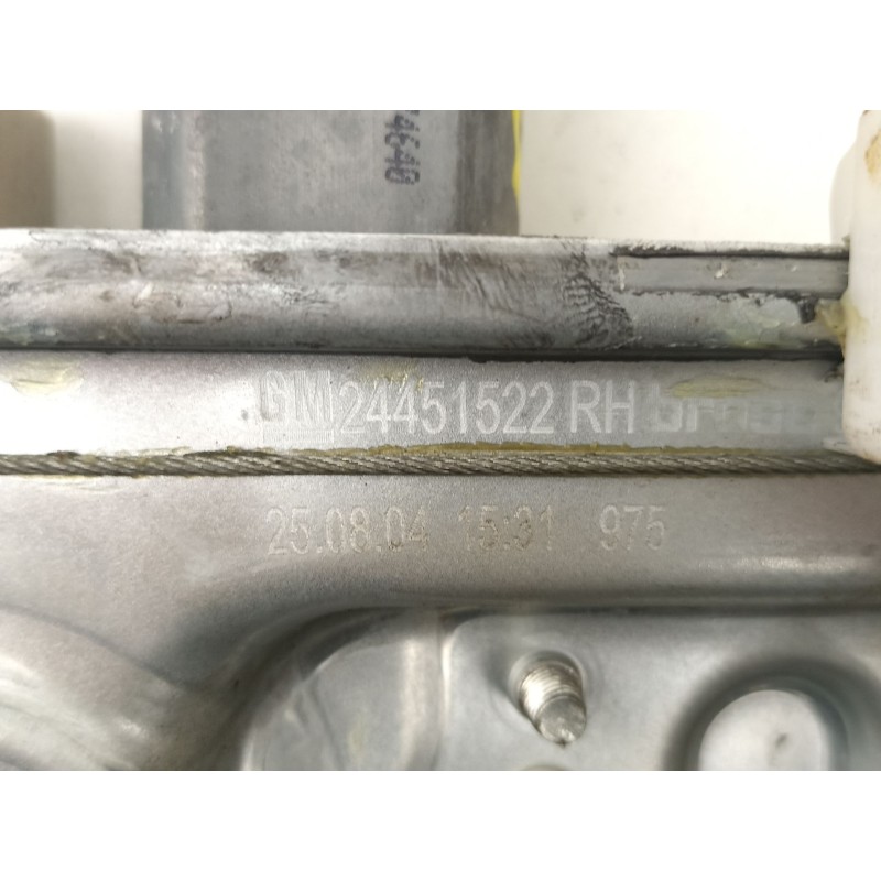 Recambio de elevalunas trasero derecho para opel vectra c (z02) 2.0 16v turbo (f69) referencia OEM IAM 24451522  