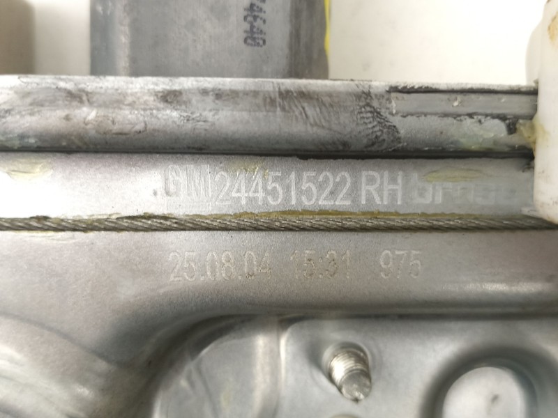 Recambio de elevalunas trasero derecho para opel vectra c (z02) 2.0 16v turbo (f69) referencia OEM IAM 24451522  