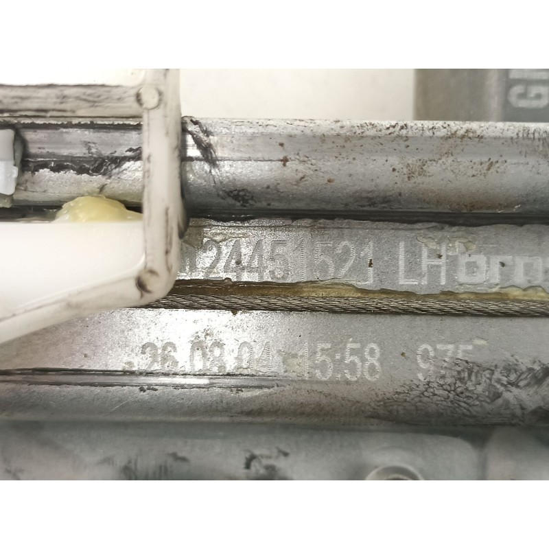 Recambio de elevalunas trasero izquierdo para opel vectra c (z02) 2.0 16v turbo (f69) referencia OEM IAM 24451521  