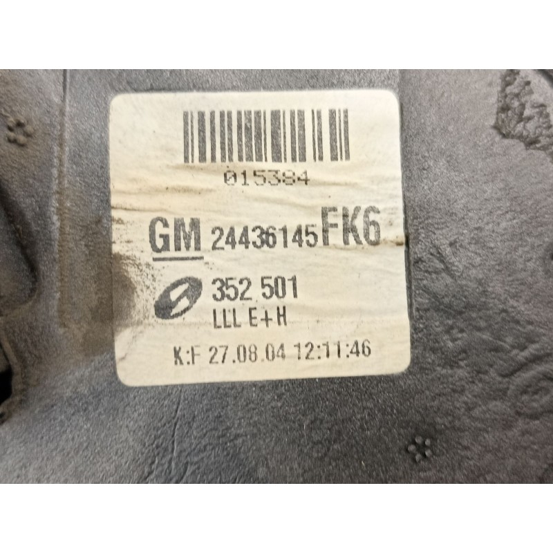 Recambio de retrovisor izquierdo para opel vectra c (z02) 2.0 16v turbo (f69) referencia OEM IAM 24436145  