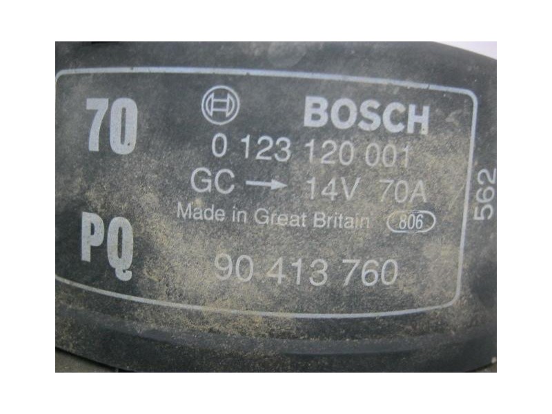 Recambio de alternador : opel tigra : 1.4 g 16v (x14xe) 3p [1995] para opel tigra 1.4 g 16v (x14xe) referencia OEM IAM 012312000