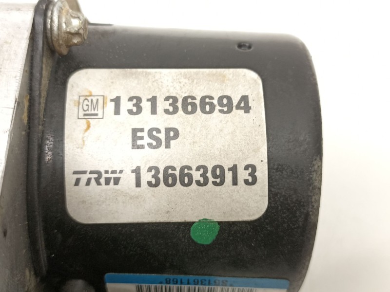 Recambio de abs para opel vectra c (z02) 2.0 16v turbo (f69) referencia OEM IAM 13136694  13663913