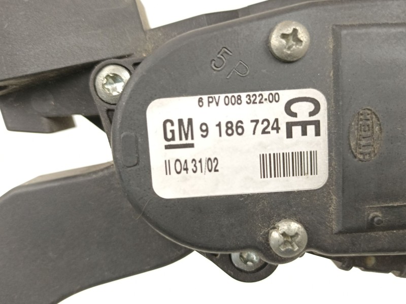 Recambio de potenciometro aceleracion para opel vectra 2.2 td referencia OEM IAM 9186724 6PV00832200 