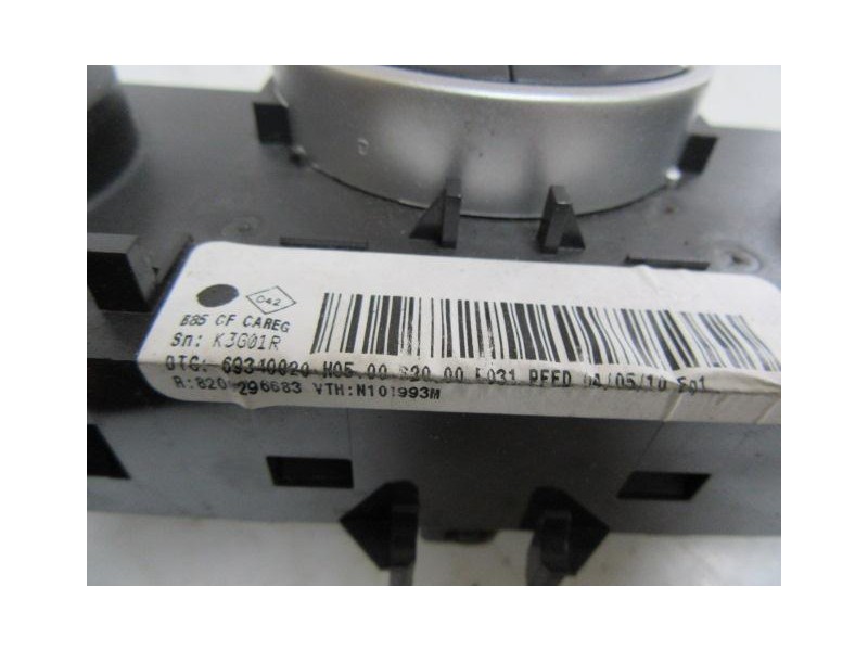 Recambio de mandos calefaccion : renault clio : 1.5 dci (67,98cv) [2010] para renault clio 1.5 dci referencia OEM IAM A/C8200296