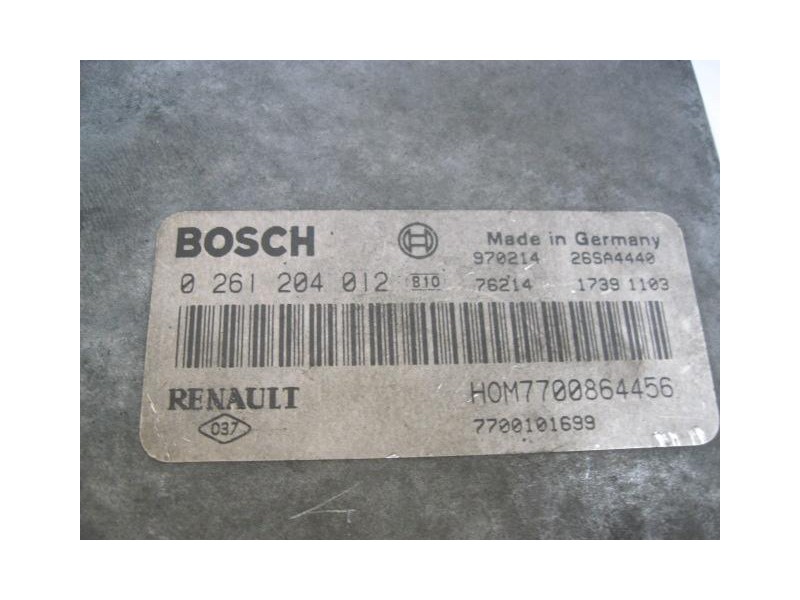 Recambio de centralita : renault safrane : 2.4 g -n7u (164,56cv) 4p [1997] para renault safrane 2.4 g -n7u referencia OEM IAM 02