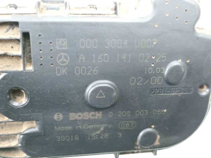 Recambio de caja mariposa para smart coupe 0.7 turbo cat referencia OEM IAM A1601410225 0205003055 0003094V007