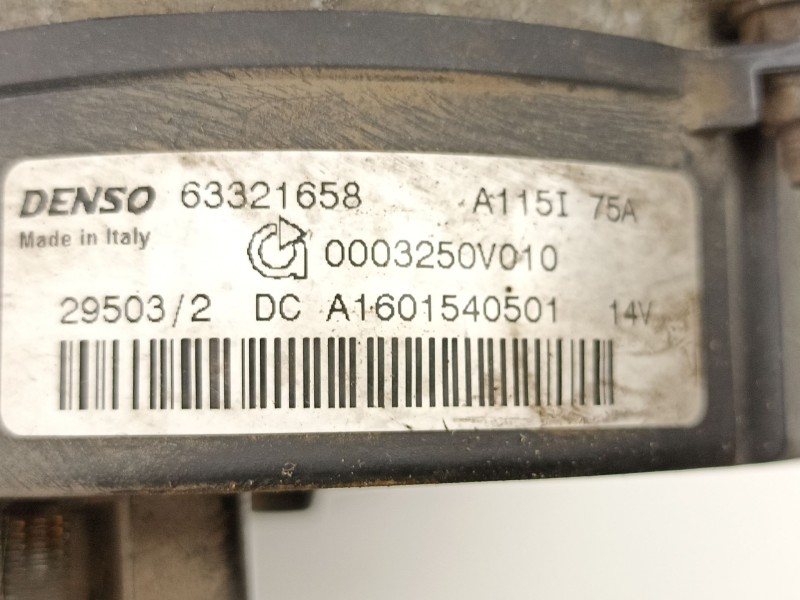 Recambio de alternador para smart coupe 0.7 turbo cat referencia OEM IAM A1601540501  0003250V010