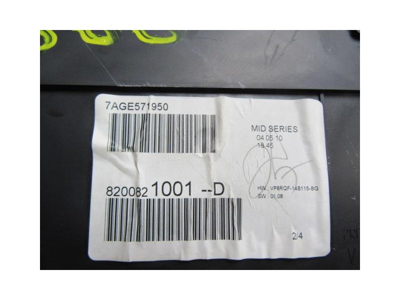 Recambio de cuadro instrumentos : renault clio : 1.5 dci (67,98cv) [2010] para renault clio 1.5 dci referencia OEM IAM 820082100