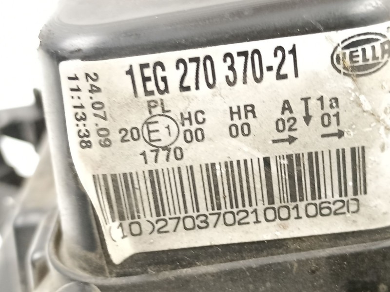 Recambio de faro izquierdo para opel astra h (a04) 1.7 cdti (l48) referencia OEM IAM 93178635 1EG27037021 