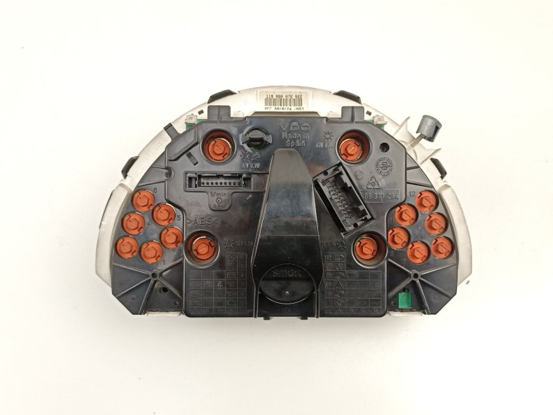 Recambio de cuadro instrumentos para smart coupe 0.7 turbo cat referencia OEM IAM 0010124V003 110008872022 