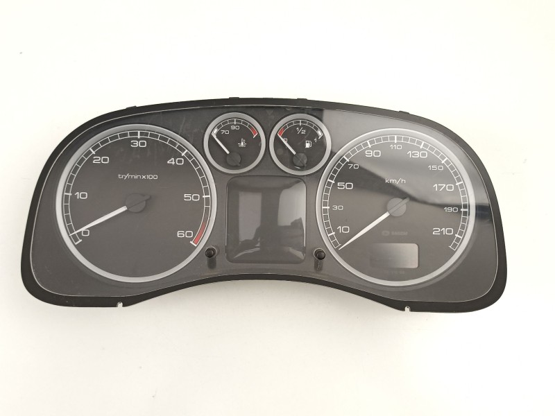 Recambio de cuadro instrumentos para peugeot 307 2.0 hdi referencia OEM IAM 9651299680  