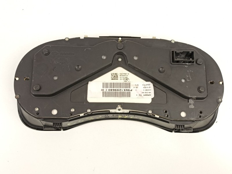 Recambio de cuadro instrumentos para peugeot 307 2.0 hdi referencia OEM IAM 9651299680  