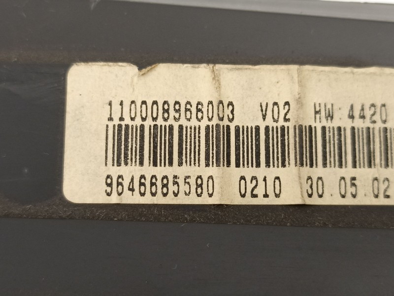 Recambio de cuadro instrumentos para citroën xsara picasso (n68) 1.8 16v referencia OEM IAM 964668580 110008966003 