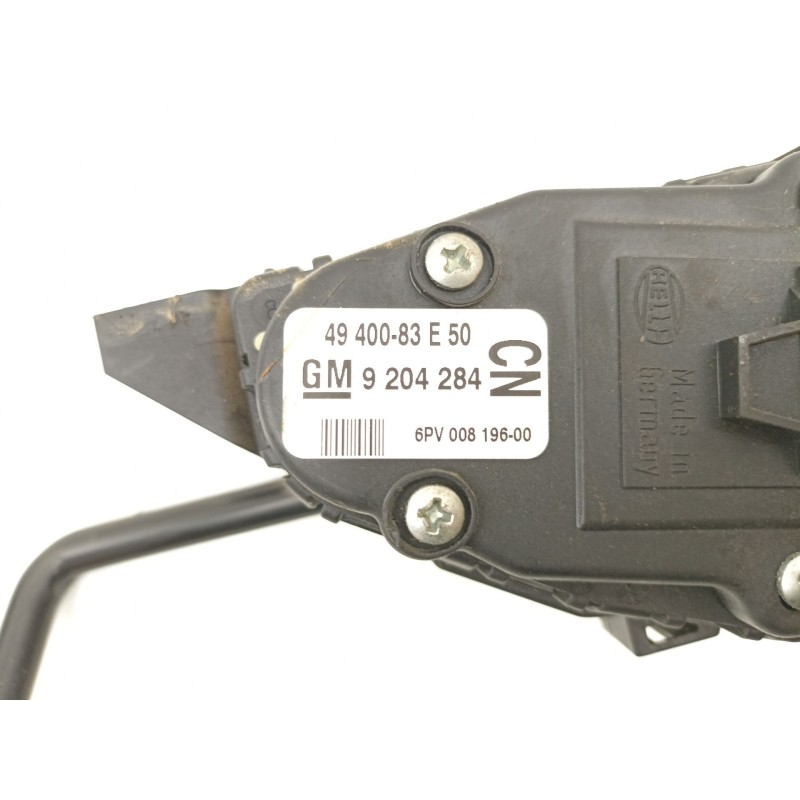 Recambio de potenciometro aceleracion para opel agila (a) (h00) 1.2 16v (f68) referencia OEM IAM 9204284 6PV00819600 4940083E50
