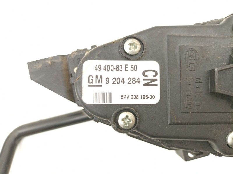 Recambio de potenciometro aceleracion para opel agila (a) (h00) 1.2 16v (f68) referencia OEM IAM 9204284 6PV00819600 4940083E50