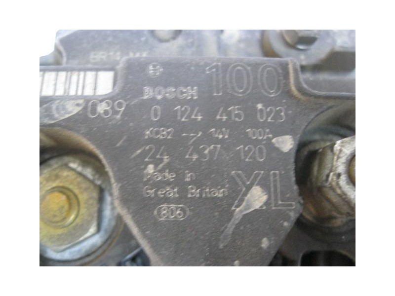 Recambio de alternador : opel corsa : 1.0 g - z10xe 3p [2001] para opel corsa 1.0 g - z10xe referencia OEM IAM 0124415023  