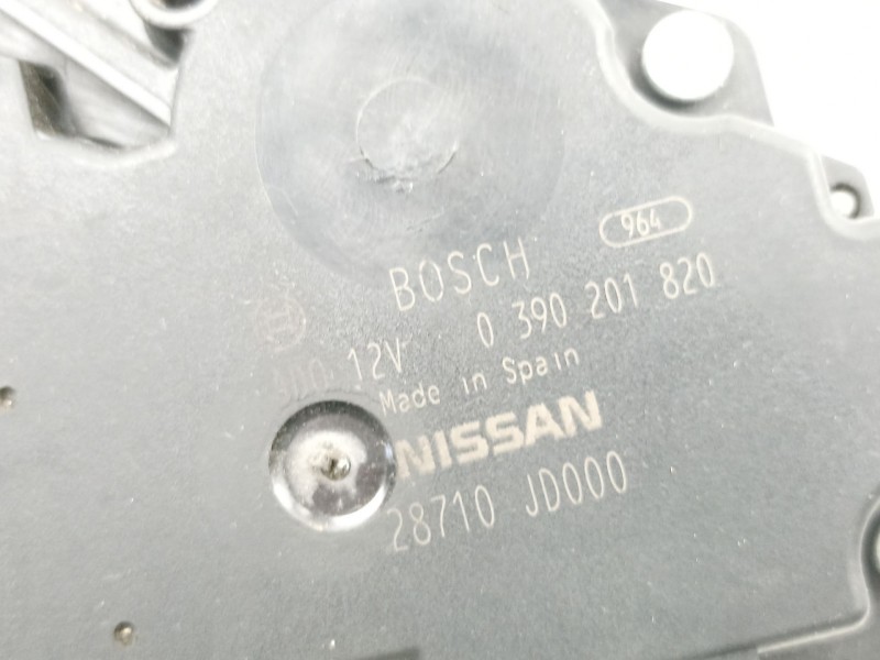 Recambio de motor limpia trasero para nissan qashqai (j10) tekna referencia OEM IAM 28710JD000 0390201820 